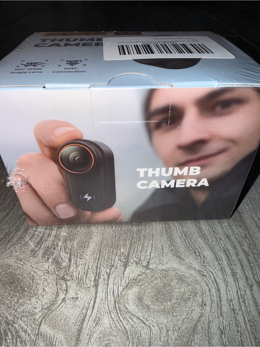 CAMWORLD AC27 4K Mini Body Camera WiFi POV Action Camera